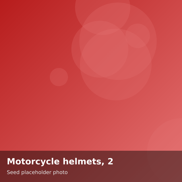 Motorcycle helmets, 2