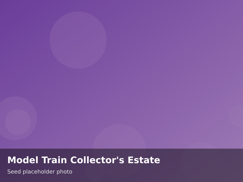 Overview of Model Train Collector's Estate